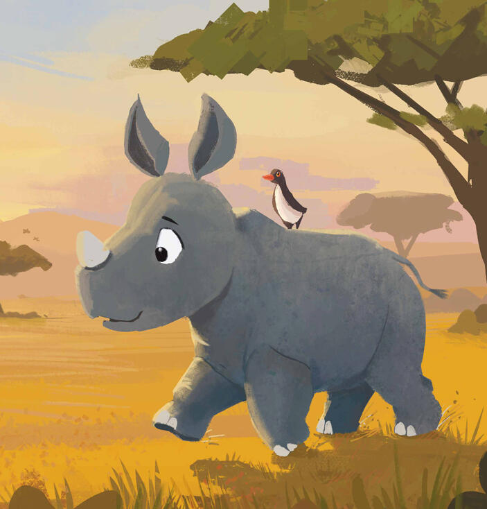 WELCOME TO RICKY'S TEAM Thanks for reading Ricky Finds His Friends! Ricky's adventure is inspired by real rhinos and the amazing people working to protect wildlife in Africa. Explore below to continue the adventure!